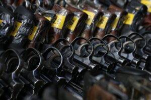 history of firearms evolution